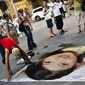 艺术家在街道上海报